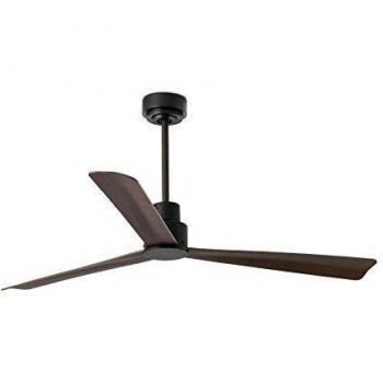 Faro Barcelona 33478 - NASSAU Ventilador de techo sin luz, cuerpo de acero palas de plywood con motor DC