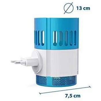 Zanzariera Eléctrica Ad Aspiración Ardes PP1603 con Luz LED para Espacios de Hasta 25m²