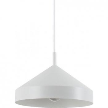 Lámpara colgante Yurta 1 luz Metal blanco Dome 30cm