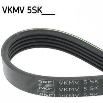 Correa trapecial poli V SKF VKMV 5SK868, longitud 868 mm, número de ranuras: 5, tipo de material: goma, diseño: v-ribbed