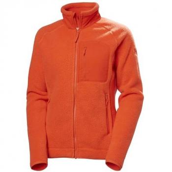 Helly Hansen Women's Imperial Block Full Zip Fleece Jacket in Cherry Tomato (L)