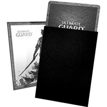 Ultimate Guard- Fundas para Tarjetas, Color Negro