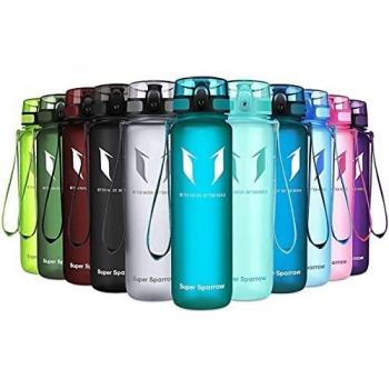 Super Sparrow Botella de Agua Deportiva -350ml & 500ml & 1000ml - Sin BPA