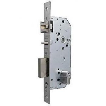 Tesa Assa Abloy 2S30A50AI Cerradura De Embutir Para Puertas De Madera, Entr. 50mm, Acero Inoxidable
