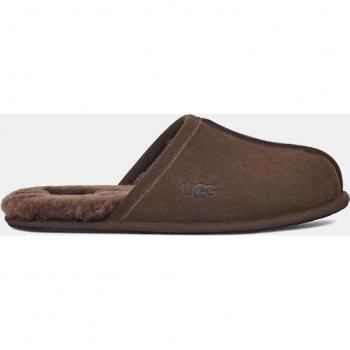 UGG Men's Backless Sheepskin Slippers in Dusted Cocoa