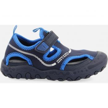 Chanclas de niño Gioseppo estilo California con cierre ajustable en el empeine y diseño deportivo azul marino Brixham