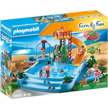 PLAYMOBIL FAMILY FUN 4858 PISCINA CON TOBOGÁN