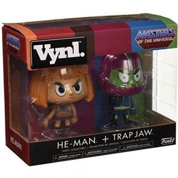 Figuras Vynl Masters of The Universe He-Man y Trapjaw