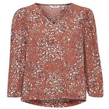 b.young Women's Leo Print Blouse Byflaminia
