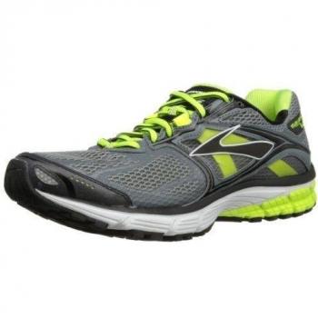 BROOKS Ravenna 5 Zapatilla de Running Caballero, Grigio/Nero/Verde, 42