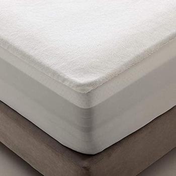 Protector de Colchón Impermeable 150x190/200cm, Transpirable, Antiácaros, Extra Suave, Lavable a 30ºC, Sin Calor ni Ruidos [hasta 30cm Alt