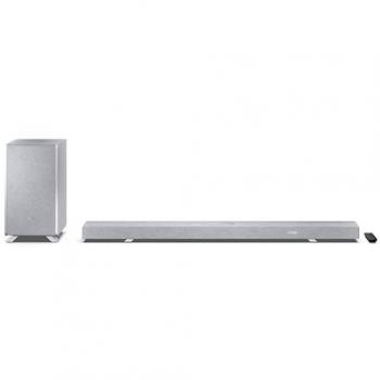 Barra de Sonido Sharp HT-SBW55121 5.1.2 con Dolby Atmos®/DTS:X®, Subwoofer Inalámbrico, Potencia de 650W y Conexión Bluetooth