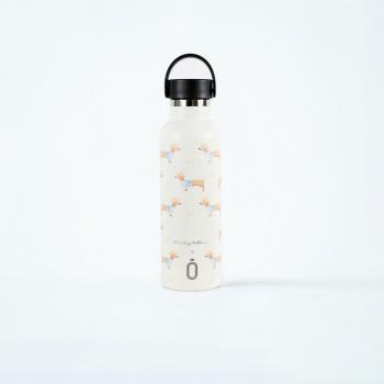Termo líquidos Runbott Sport 600ml Tortuguita Blanca