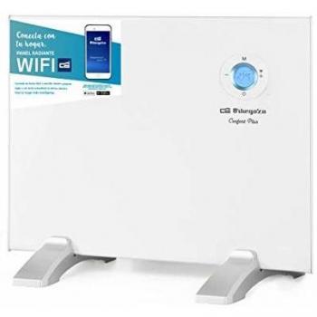 Orbegozo REW 500 - Panel radiante digital Wi-Fi, 500 W, pantalla digital LCD, programable, conexión inalámbrica mediante Orbegozo APP