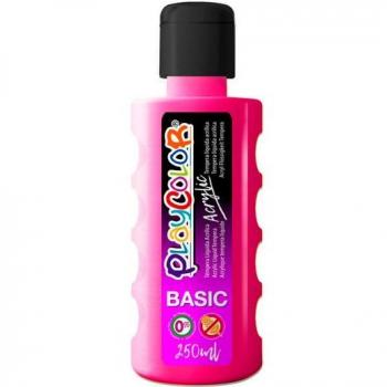 Playcolor Pintura Acrylic Basic Botella 250ml Magenta