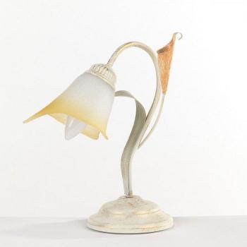Lámpara de mesa LUCREZIA Vidrio, Metal Marfil