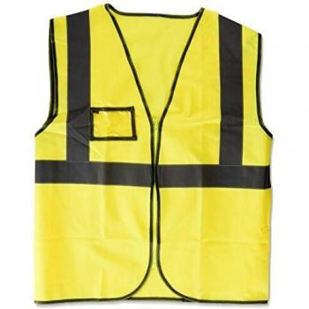 Marca 288-VFCMYXXL - Chaleco malla cierre con cremallera fluorescente talla xxl amarillo