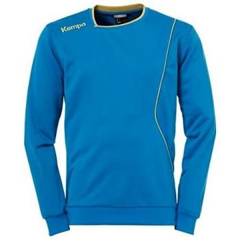 Kempa Curve Jersey De Entrenamiento, Hombre, Azul/Dorado, 140