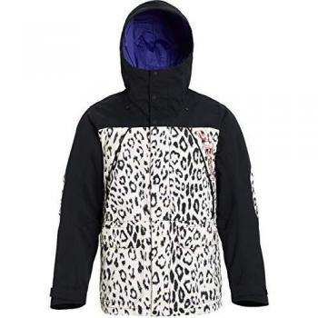 Burton Breach - Chaqueta de snowboard para hombre, HW19, Hombre, color amarillo y rojo, tamaño small