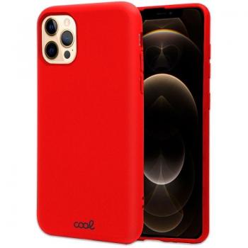 Funda Silicona Cool Roja para iPhone 12 Pro Max