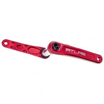 Race Face Atlas CK16AA165RED Manivela sin cubierta, rojo, 165 mm