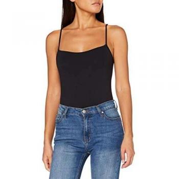 ESPRIT 996EE1K907, camiseta sin mangas Mujer, Negro