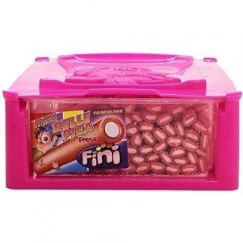 Fini - Maxi Relle Pica - Geles dulces con sabor a fresa - 70 unidades