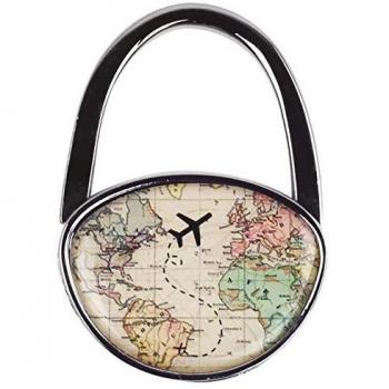 Ganchos Portabolsas Viaje Legami - I Love My Bag - Mapas