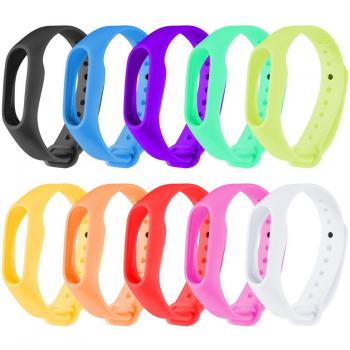 Zacro 10 Pieces Banda de Repuesto Correa de Recambio Brazalete Extensibles Coloridos con 10 Colores Diferentes para Xiaomi 2 Wireless Pulsera Inteligente