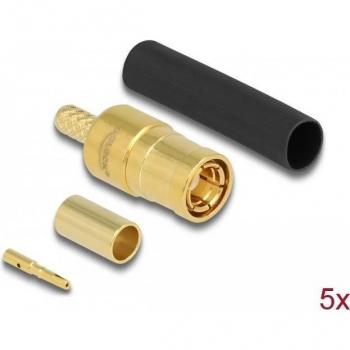 Conector SMB para prensado RG-174/RG-316 50 Ohm - Delock 90040