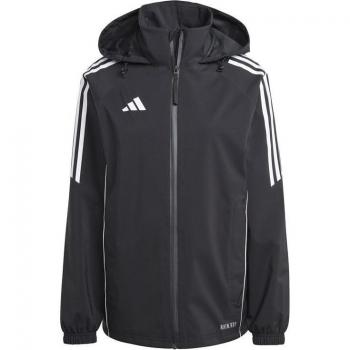 Chaqueta de fútbol adidas Tiro24 mujer negro