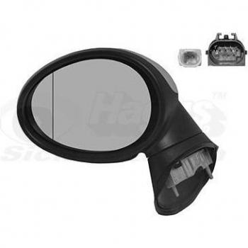 Espejo retrovisor VAN WEZEL 0515817, tipo: espejo retrovisor, características: diseño específico para vehículos, ajuste manual o eléctrico (según versión), incluye soporte de montaje, cristal convexo para mayor visibilidad, acabado