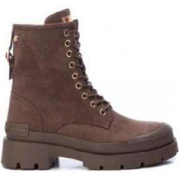 Botines de antelina taupe para mujer de la marca Xti