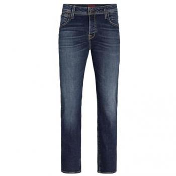 Jack & Jones Men's Comfort Tapered-Fit Jeans JJIMIKE JJFOX Blue Denim W31 L32