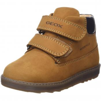 Geox Baby Boy Hynde Waterproof Boots, Biscuit Brown, Size 21