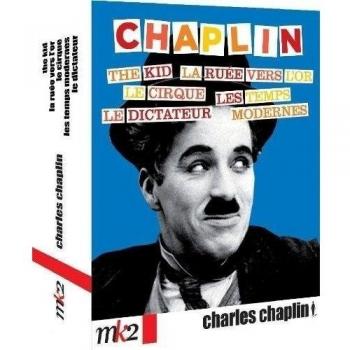 Chaplin en famille - Le dictateur + Les temps modernes + La ruée vers l'or + Le cirque + The Kid [Francia] [Blu-ray]