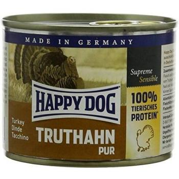 Happy Dog Pure Turkey Truthahn Comida para Perros - 200 gr