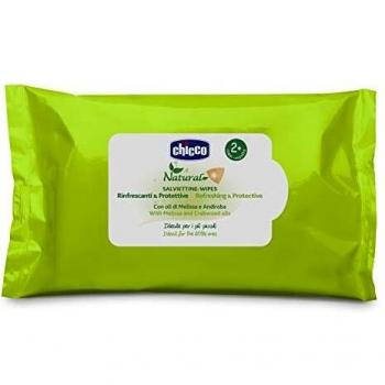 Toallitas Antizancudos Chicco Rinfrescantes y Protectivas, 20 unidades