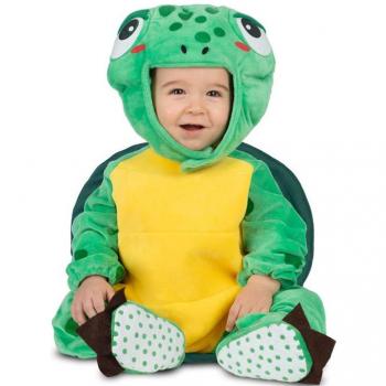 Disfraz de Tortuga con gorro y cola para bebé y niños, ideal para fiestas temáticas y disfraces infantiles