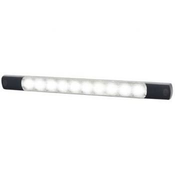 Juego de luces LED de circulación diurna HELLA 2PT 980 880-811 - 12V, lámpara frontal, cable de 2500mm, color transparente