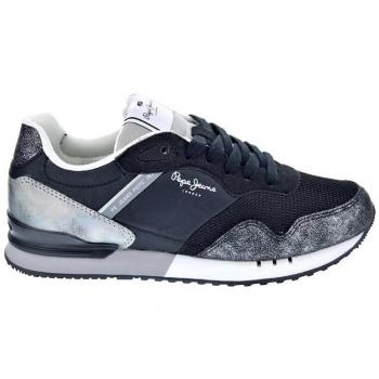 Zapatillas Pepe Jeans London Smart W Black Talla 37 para Mujer - Color Negro