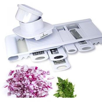 Culina mandolina w/5 cuchillas intercambiables S/S