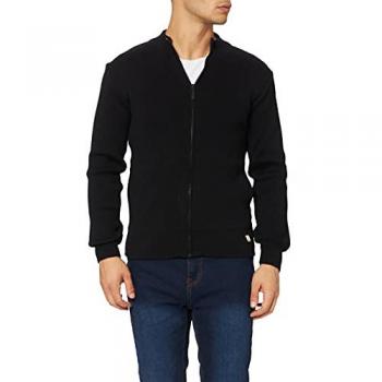Heritage Cardigan Sweater by Armor-Lux in Black, XXXL