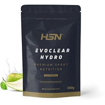 Proteína Hidrolizada de Suero Evoclear 500 g - Sabor Pera | Muy Ligera y Refrescante | Aislado No-GMO, Vegetariana, Sin Gluten ni Soja