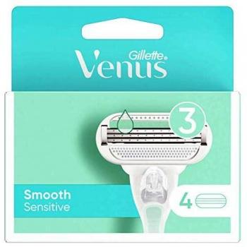 Gillette Venus Smooth Sensitive Razor Blades Refills