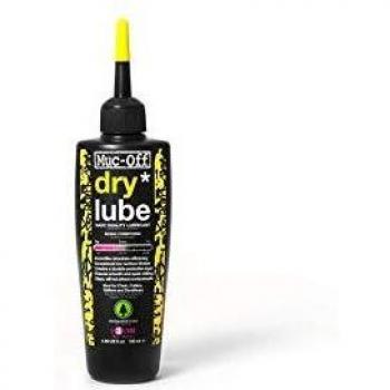 Muc Off MUC966 - Lubricante de cadena de bicicleta biodegradable, para tiempo seco, 120ml