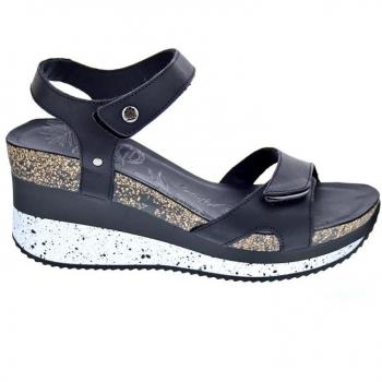 Sandalias Panama Jack Nica Sport B1 para mujer en color negro