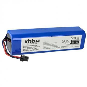 Batería de repuesto compatible con Kyvol S31 y Cybovac S31 (5000 mAh, 14.4 V, Li-Ion) - Vhbw