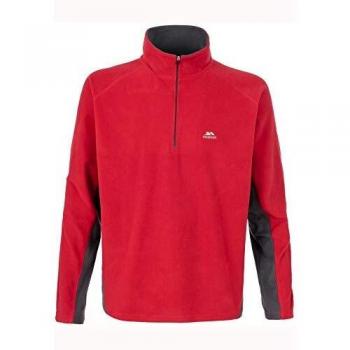 Trespass Tron - Male Microfleece AT100 - Forro Polar, Hombre, Rojo -