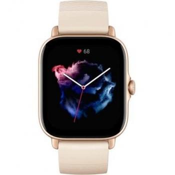 Amazfit GTS 3 Smartwatch Fitness Monitoreo de Ciclo Femenino con Frecuencia Cardíaca, SpO2 Sueño Estrés Reloj Inteligente con150+ Modos Deportivos GPS 5 ATM a Prueba de Agua Alexa Integrado
